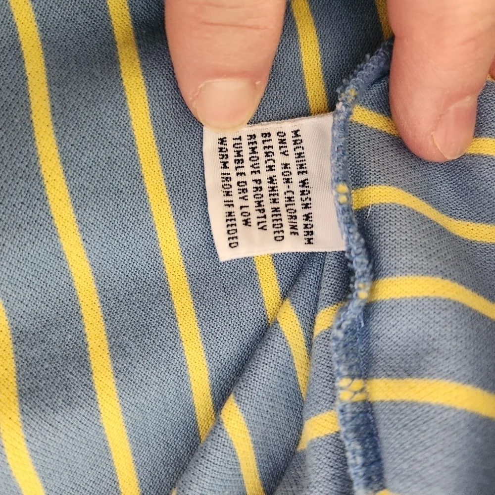 Polo Ralph Lauren Mens Striped Shirt Pima Cotton Sz M